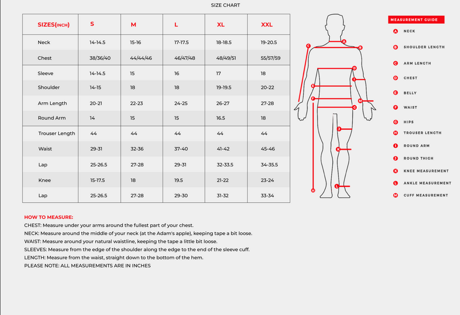 Size guide