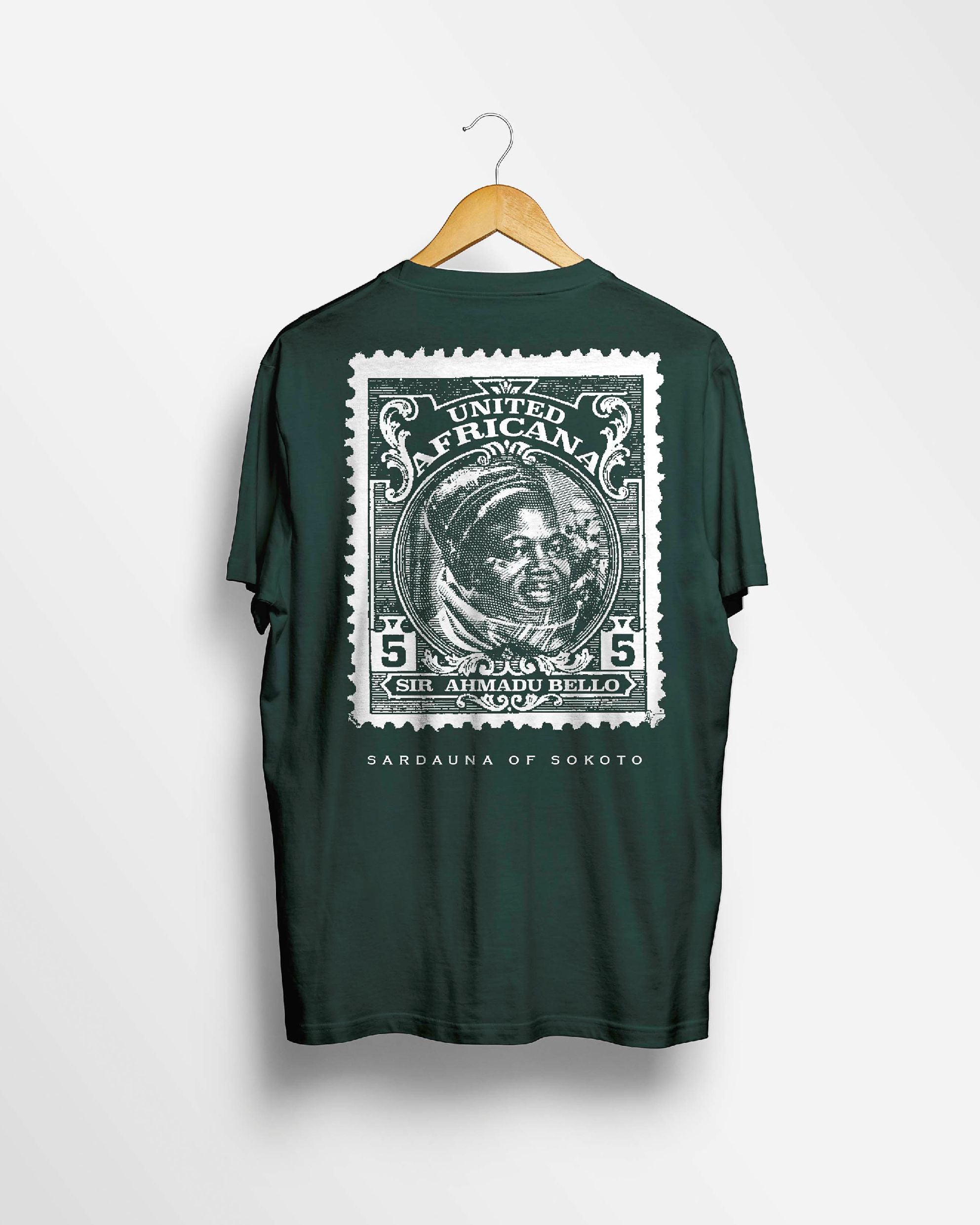 Sardauna of Sokoto T-Shirt Black - Image 1